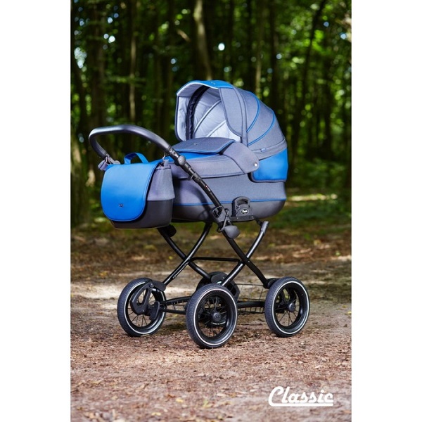 Детская универсальная коляска Anex Classic 2 в 1 - blue